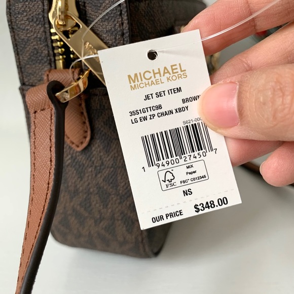 Michael Kors Jet Set LG EW Zip Xbody - Picture 3 of 8